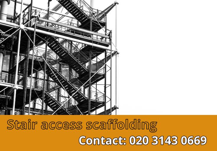 Stair Access Scaffolding Fulham